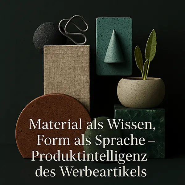 Material als Wissen, Form als Sprache – Produktintelligenz des Werbeartikels