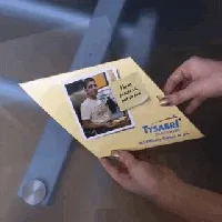 Produktbild von 3D-Pop-Up-Pyramide für erfolgreiches Direktmarketing mit Überraschungseffekt.