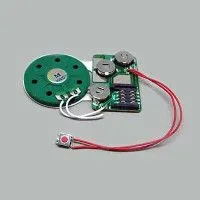 Audiomodule für Klappkarten und Kartonagen - Hersteller von Soundmodulen aller Art, Auslösefunktionen: Zuglasche, Lichtsensor, Bewegungssensor. (12)