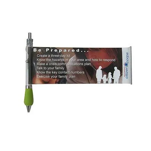 Produktbild von Bannerkugelschreiber - Flaggenkugelschreiber