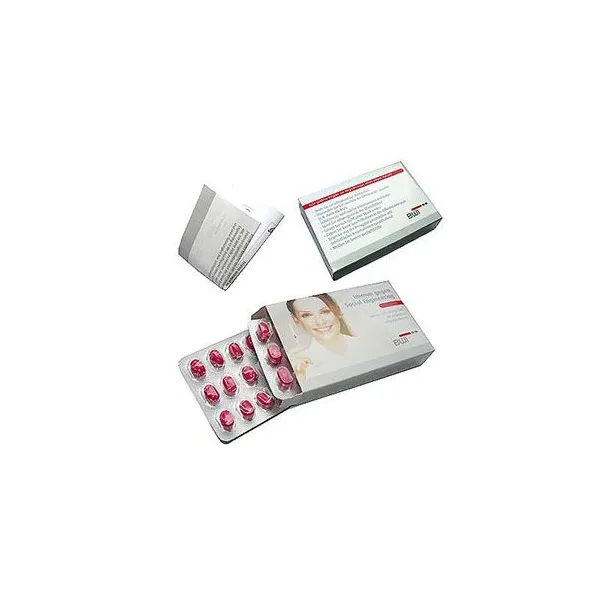 Blister-Dragees: Individuell verpackte Bonbons mit Logo für die Pharmaindustrie als Werbeartikel. (2)