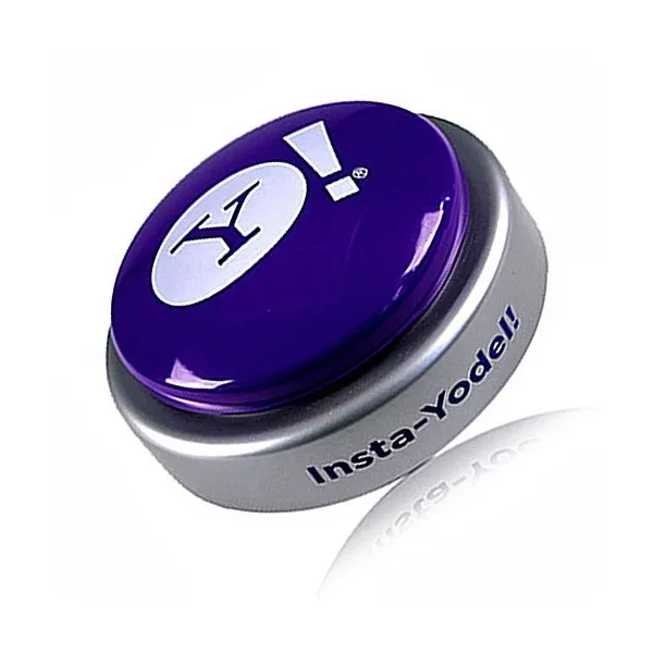 Produktbild von Buzzer mit individuellem Sound für Logo-Branding, preiswert und schnell produziert, maßgeschneidert nach Kundenvorgaben.