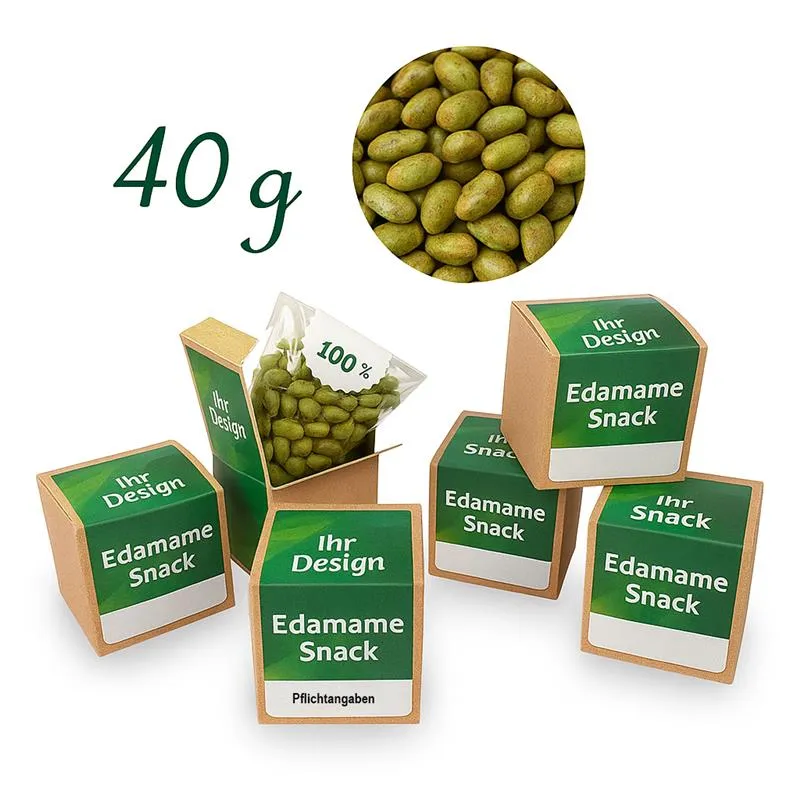 Edamame als Giveaway