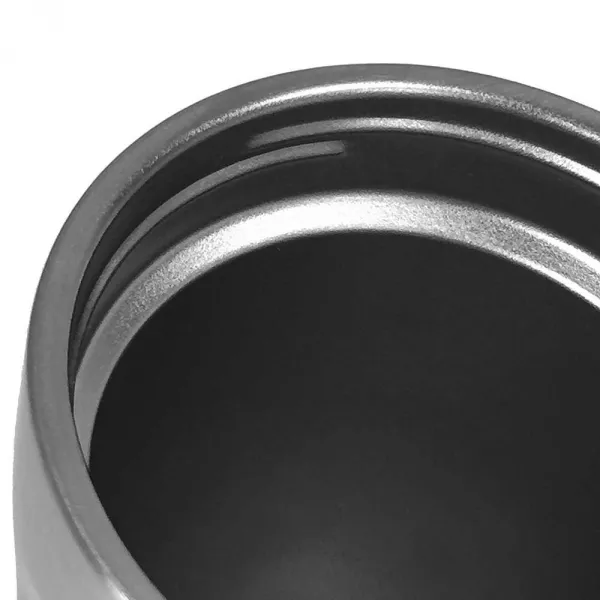 Doppelwandiger Edelstahl-Trinkbecher mit Deckel für Heiß- und Kaltgetränke, inklusive wiederverwendbarem Trinkhalm und Reinigungsbürste. (3)