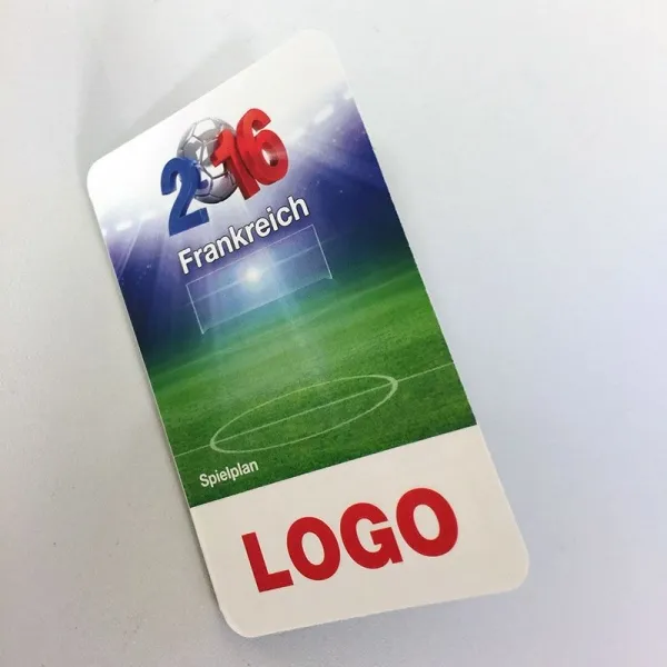 EM-Spielplan: Individuell gestaltbarer Taschenplaner für die EM 2016 mit Abmessungen von 55 x 85 mm. (3)