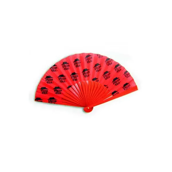 Handfächer mit Logo: edel, hochwertig & preiswert - perfekte Promotion für Sommer, Strand und Hitze! (5)