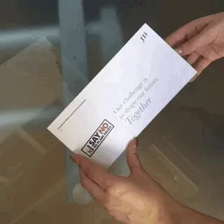 Produktbild von Farbwechsel-Mailingkarte: Aufzieh-Farbwechselkarte für farbenfrohen Produktauftritt; Sonderproduktion auf Anfrage.