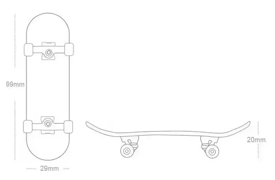 Werbe-Fingerskateboard mit individuellem Aufdruck und hohem Spaßfaktor für nachhaltige Markenpräsenz und Kundenbindung