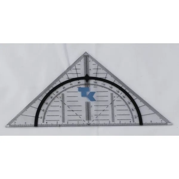 Produktbild von Geodreiecke mit Firmen-Logo - Hochwertige Ausführung, individuelles Angebot auf Anfrage.