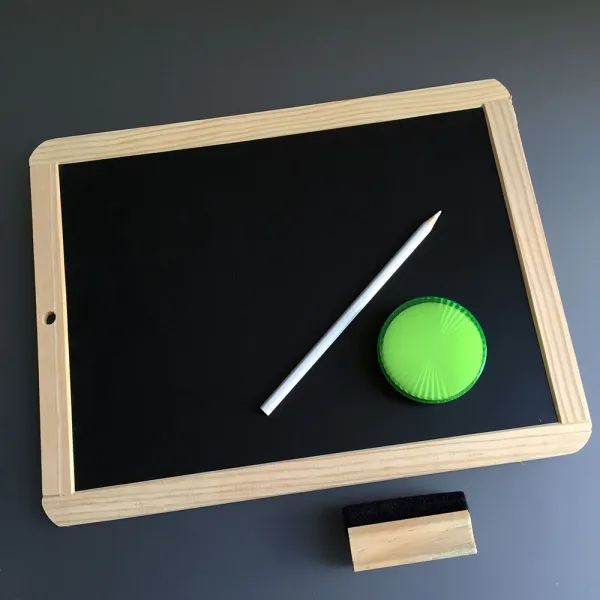 Produktbild von Große Schiefertafel, 34 x 26 cm - Druck und Gravur möglich