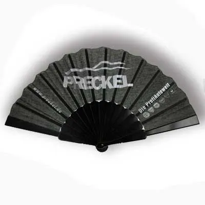Produktbild von Handfächer mit personalisierter Bedruckung - individuelle Gestaltung nach Kundenwunsch, Angebot auf Anfrage.