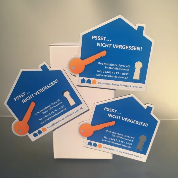 Produktbild von Individuell gestaltbare Folienmagnete für Unternehmen: Optimiere Deine Werbung mit personalisiertem Logo auf Kühlschrank oder Schreibtisch!