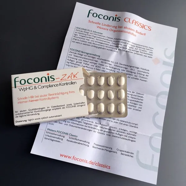 Produktbild von Individuell gestaltbare Mailingidee - Süßigkeiten in Medikamentenverpackung: Leckere Werbe-Dragees in Tablettenoptik, mit bedrucktem 'Beipackzettel' für effektive Firmenpräsentation.
