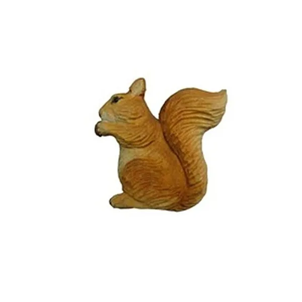 Kühlschrank-Magnete aus Holz in Tierform, individuelle Anfertigung möglich; liebevoll colorierte, handgefertigte Magnete für den Kühlschrank, Material: Lindenholz. (4)