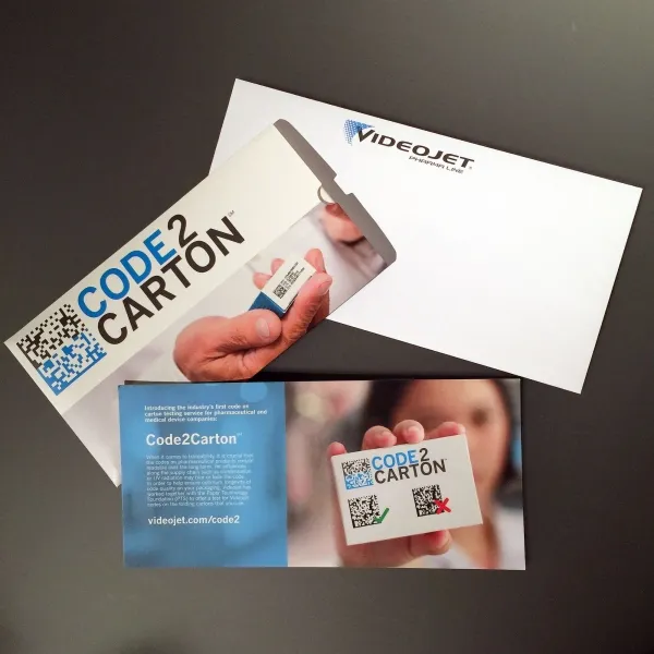 Produktbild von Komplexes Mailing mit Springwürfel - Pop-Up-Würfel.