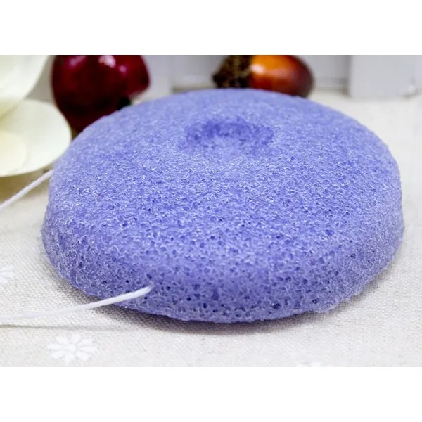 Konjac-Schwamm: Bio, natürlich, ökologisch, für alle Hauttypen, entfernt Schmutz & Make-up, individuelle Farben, Verpackung wählbar, Standard- & Sonderformen. (3)