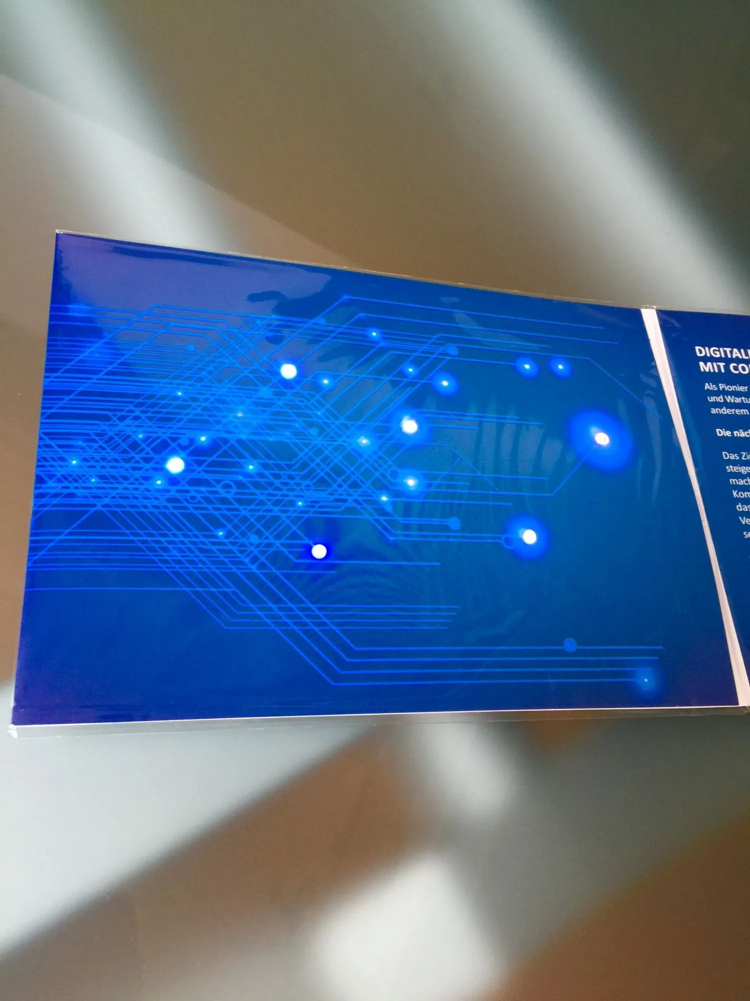 LED-Lichtkarte: Werbekarte mit 6 LEDs für auffälliges Direktmailing. (4)