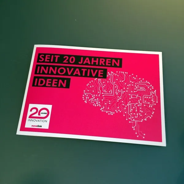 Mailingkarte mit Sound und Licht: Pre-recorded 10-sekündiger Klangbefeuerung, LEDs bespielt; Größe geschlossen ca. (4)