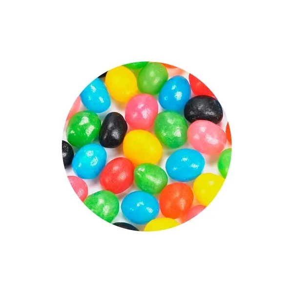 Alt-Text: Mini-Box mit Dragee-Bonbons oder Kaugummi in verschiedenen Geschmacksrichtungen und Optionen; Maße: 62 x 25 x 25 mm, Mindestbestellmenge: 500 Stück, Haltbarkeit: 12 Monate (außer Jelly: 6 Monate), Werbeanbringung: Digitaldruck, Offset-Druck. (2)