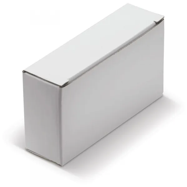Produktbild von Rechteckige Aluminium Powerbank 2200 mAh, in vielen Farben erhältlich, kommt mit Ladekabel in Geschenkverpackung, Digitaldruck/Lasergravur.