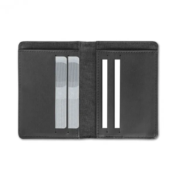 Der RFID Kreditkarten-Etui aus Polyester schützt Ihre Kreditkarten vor unberechtigtem Zugriff und Auslesen. (4)