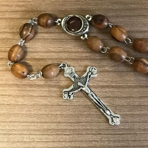 Produktbild von Rosenkranz Kette aus Olivenholz