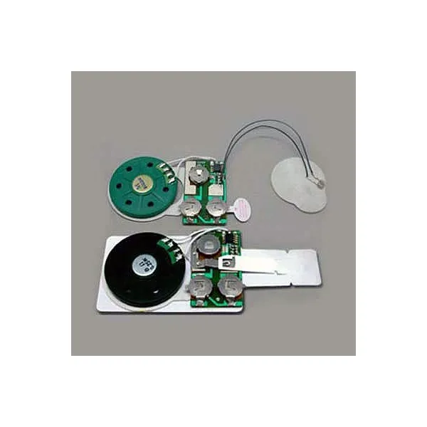 Soundmodule für vielfältige Einsatzbereiche wie Klappkarten, Kartonagen und Objekte.