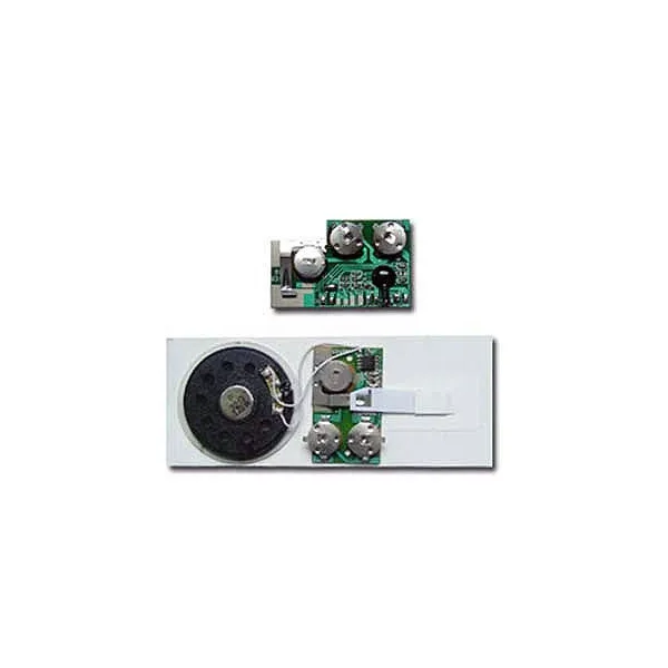 Soundmodule für vielfältige Anwendungen wie Klappkarten, Kartonagen und Objekte. (18)
