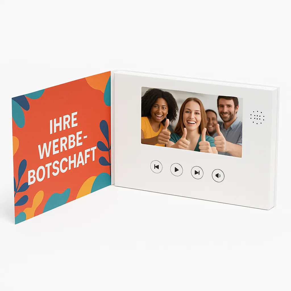Produktbild von Grusskarte mit Video