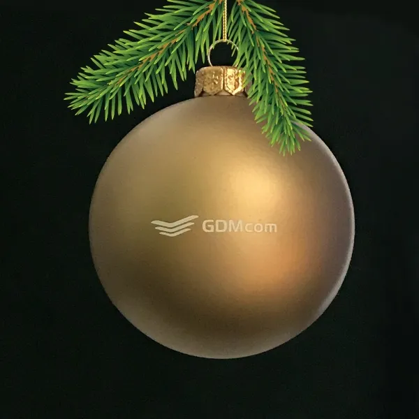 Produktbild von Weihnachtskugel individuell bedruckt