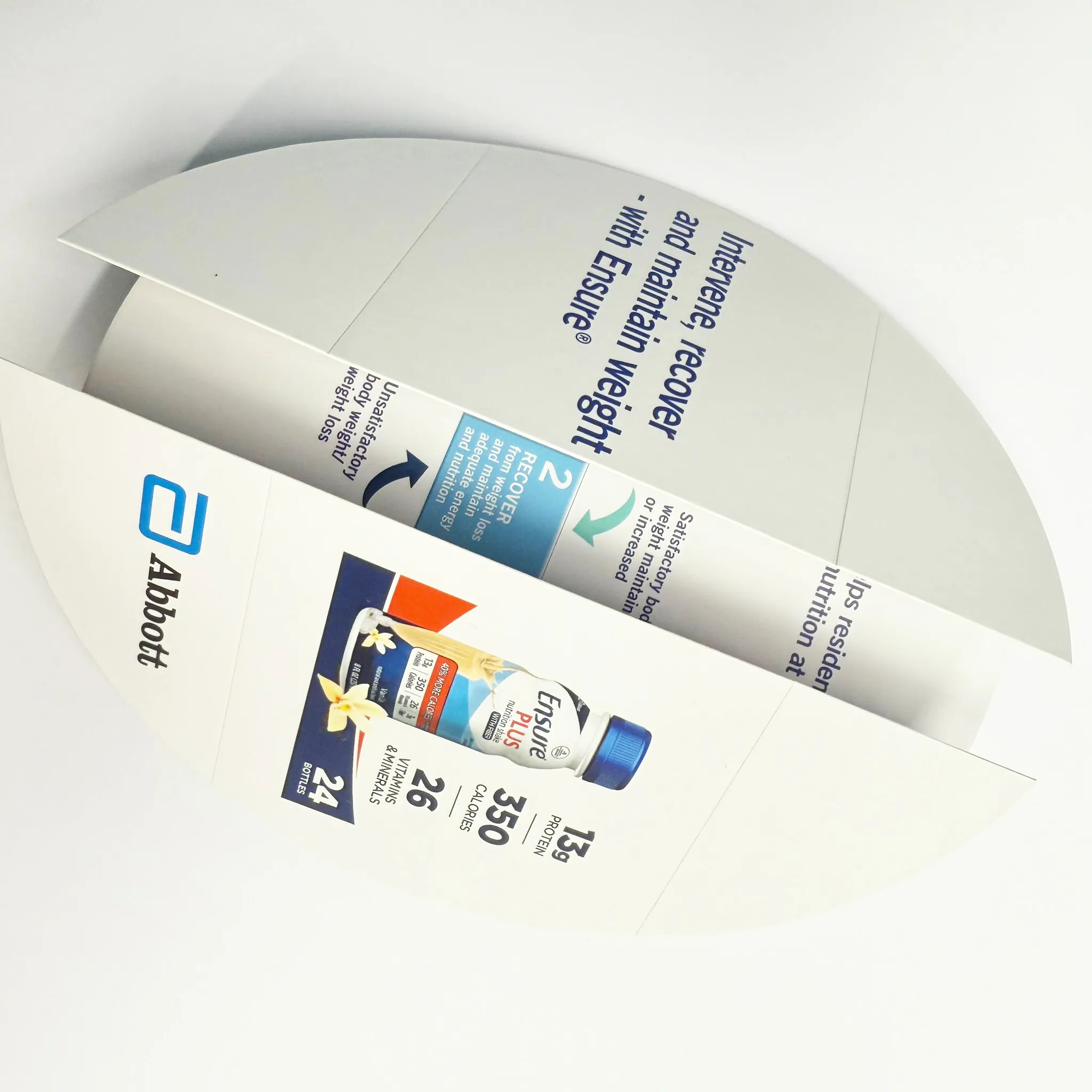 Falt-Zauberkarte / Endlos-Faltkarte 15,5 cm Durchmesser