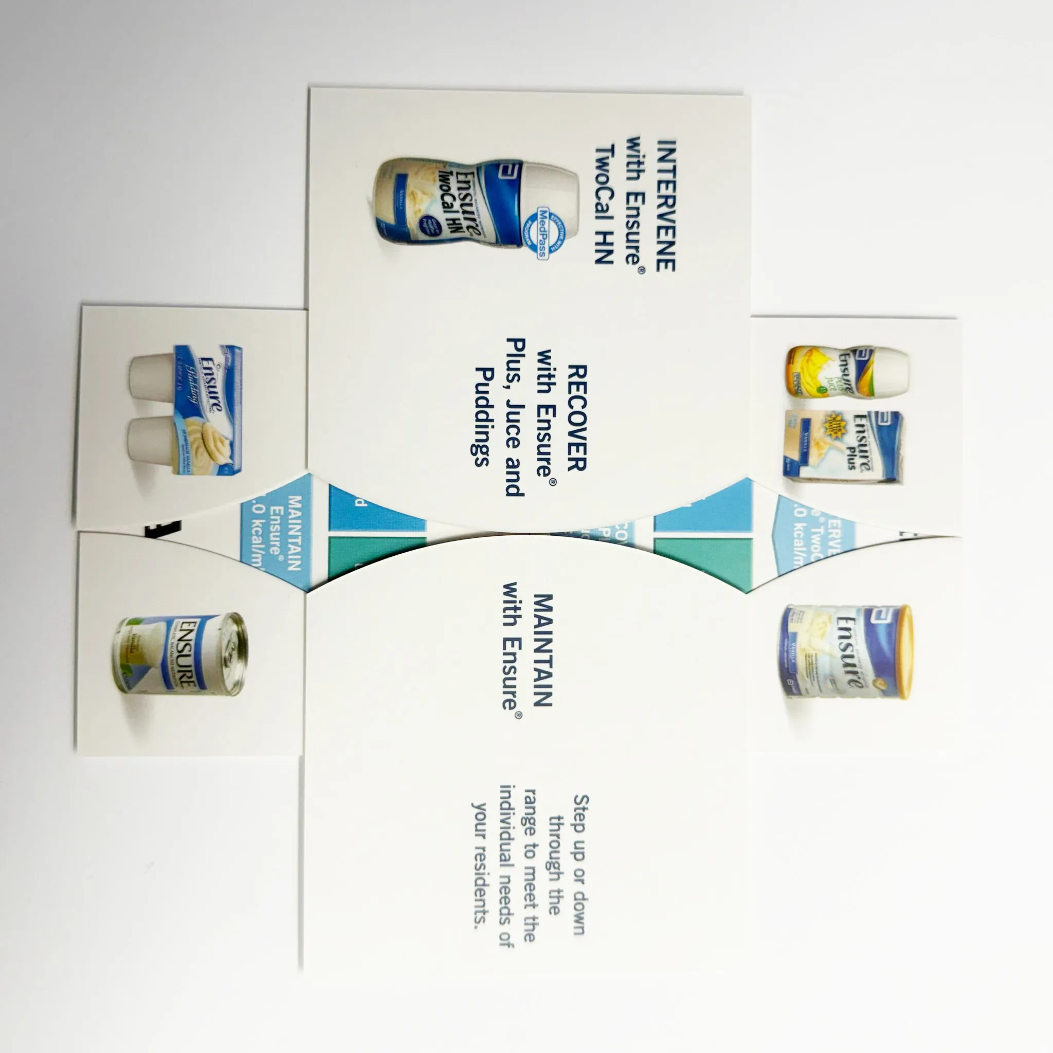 Falt-Zauberkarte / Endlos-Faltkarte 15,5 cm Durchmesser