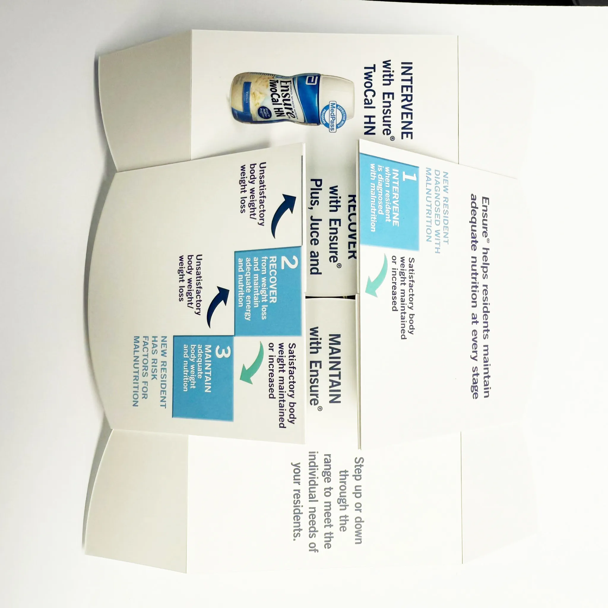 Falt-Zauberkarte / Endlos-Faltkarte 15,5 cm Durchmesser