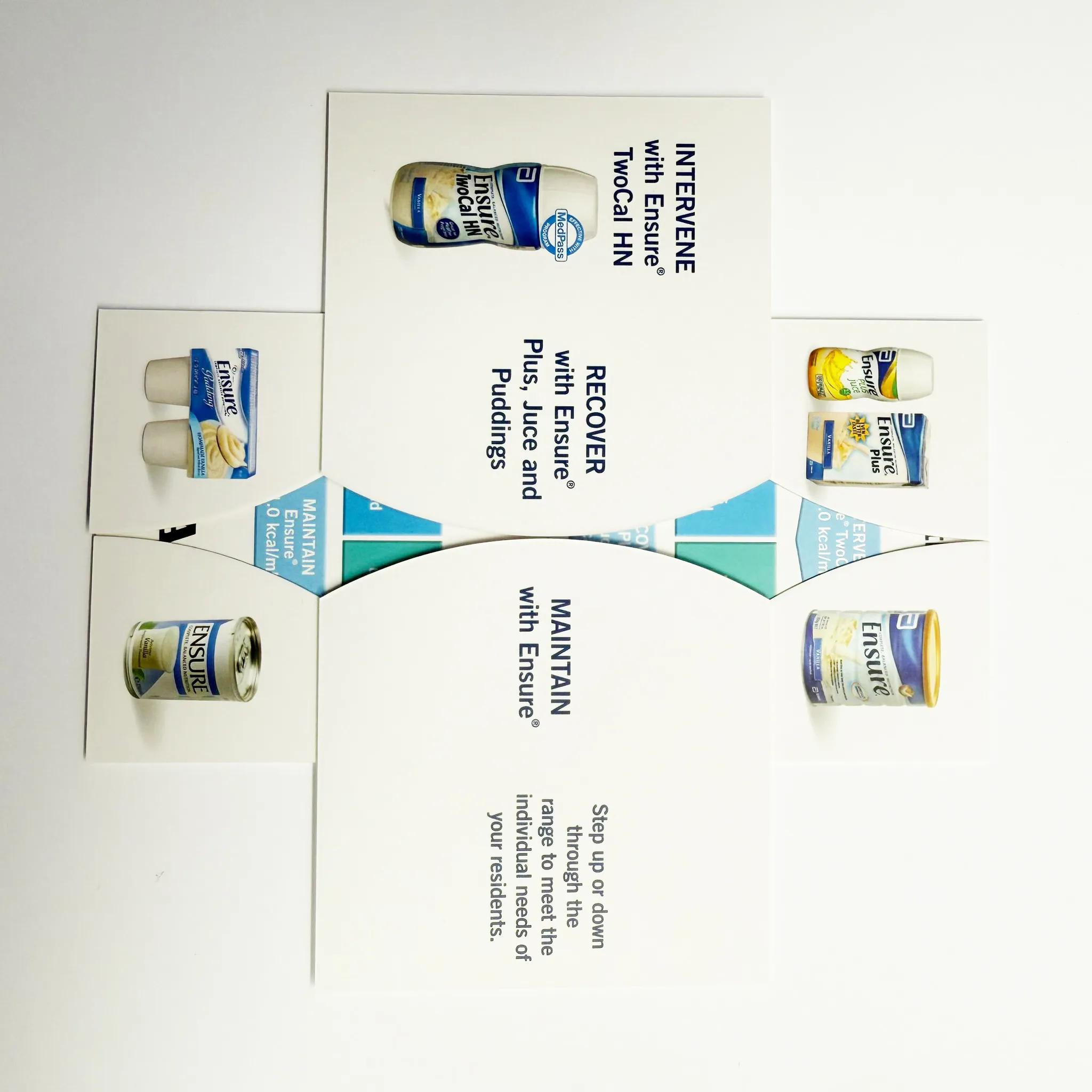 Falt-Zauberkarte / Endlos-Faltkarte 15,5 cm Durchmesser