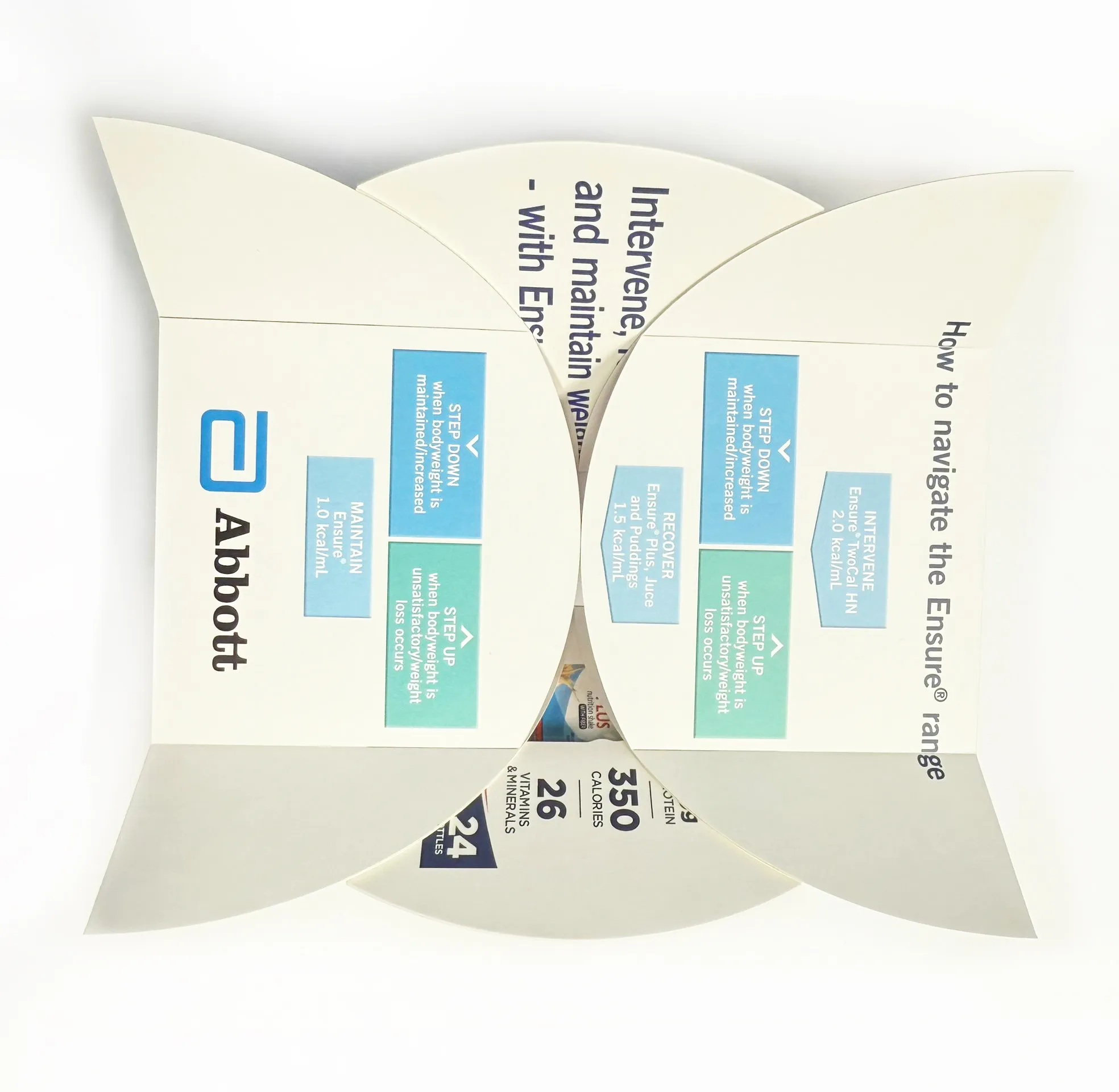 Falt-Zauberkarte / Endlos-Faltkarte 15,5 cm Durchmesser