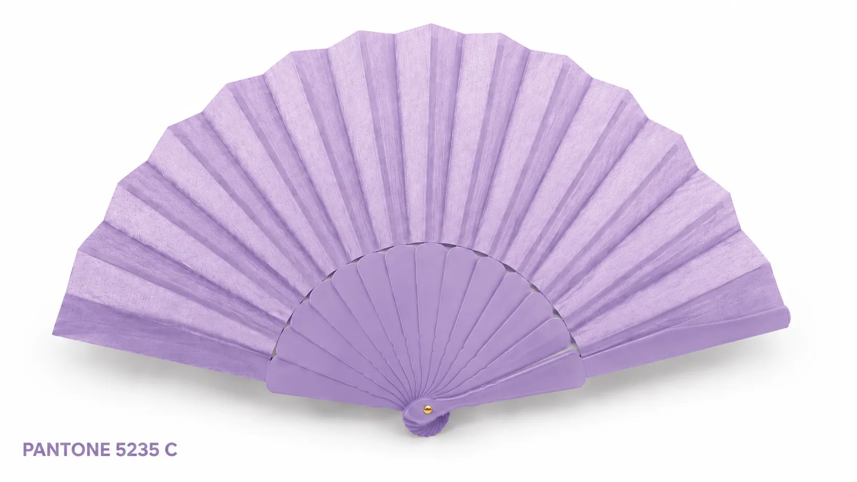 Produktbild von Handfächer in Sonderfarbe Pantone 5235 C