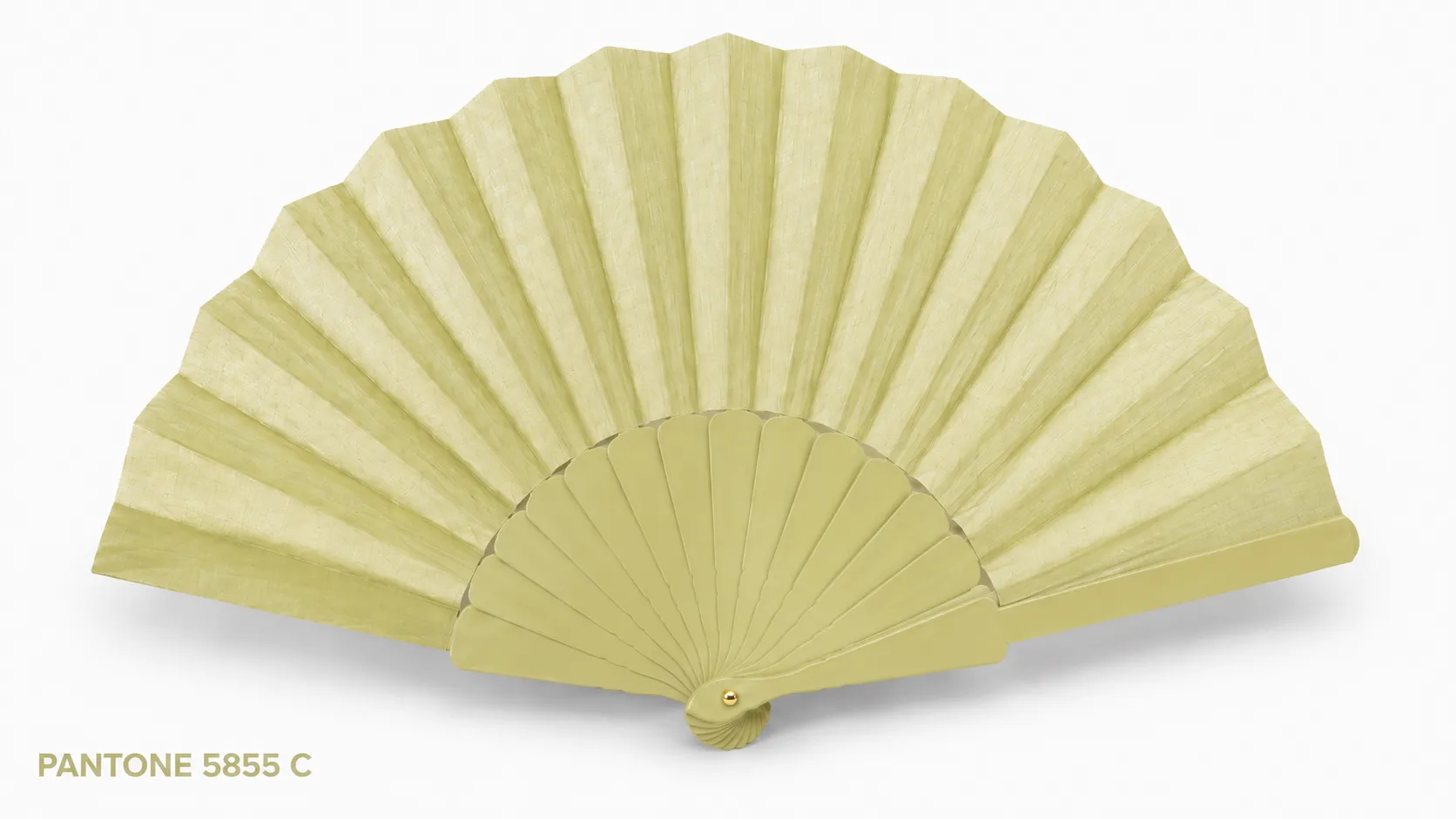 Produktbild von Werbefächer in Sonderfarbe Pantone 5855 C