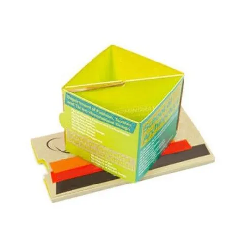 Produktbild von Pop-Up-Cube / Springwürfel preiswert für Direktmailing herstellen lassen: Preisgünstiger 3-dimensionaler Pop-up-Würfel mit offenen Seiten, personalisiertem Digitaldruck und Standardgrößen von 75mm und 90mm Durchmesser.