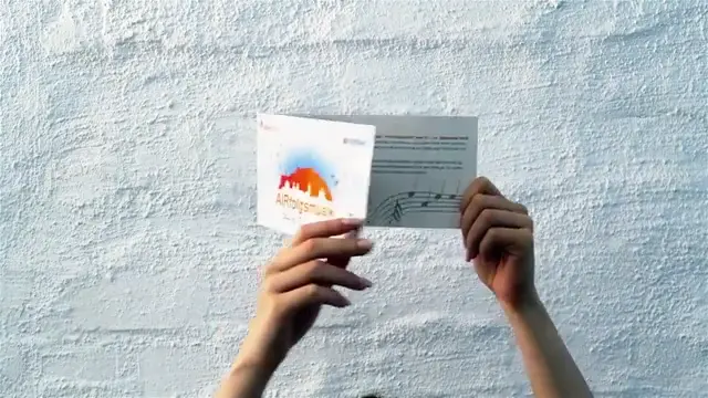 Product Video von Mozart Soundgrusskarte